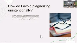 Writing a Literature Review and Avoiding Plagiarism - Smith Institute Student Fall Workshop