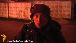 Євромайдан - прийшов під гуртожиток «Беркуту»