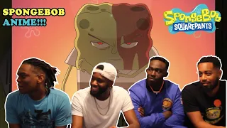 SpongeBob Anime Ep #1: Bubble Bass Arc (Original Animation)| REACTION | STOP PLAYING WITH SPONGEBOB