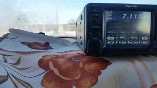 Демонстрация работы YAESU FT-991A