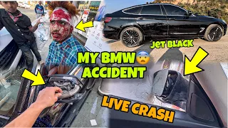 My Bmw Accident😭 Modification se phela Crash hogaya Bmw Modification  Preparation for Ladakh Ride