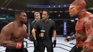 Mike Tyson vs. Nemesis (EA Sports UFC 2) - CPU vs. CPU 🥊