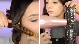 No-Heat Curls: Transform Your Hair with Everyday Items - Pencil to Water Bottle Hacks!