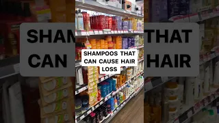 Shampoo that can cause hair loss😱😱 #shorts #haircare