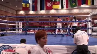 WAKO Kickboxing - WC 2013 - FC -71kg Hadia (TUN) - Key(USA)