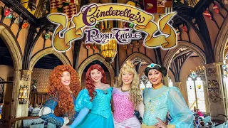 Cinderella's Royal Table: Dine with Princesses Inside Cinderella's Castle In Disney World!