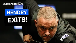 Seven-Time World Champion Stephen Hendry Knocked Out! | International Championship Qualifying