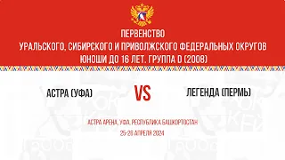 Сезон 2023/2024 - Первенство УФО, СФО и ПФО. Юноши до 16 лет. Группа D (2008 г.р.)