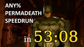 [Former WR] Batman: Arkham Origins Speedrun (Any%, I Am The Night) in 53:08