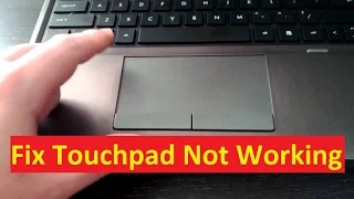 Laptop Touchpad Not Working Problem!! Fix - Howtosolveit