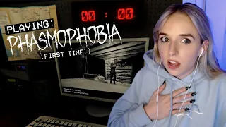 first time playing PHASMOPHOBIA lol