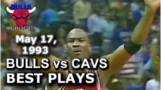 1993 Bulls vs Cavaliers game 4 highlights