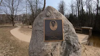 Riverwalk through Gladwin City Park. Gladwin ,Mi