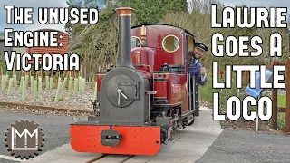 First Ever Freight Train for a 16 year old Steam Loco! Lawrie Goes a Little Loco Episode 4!