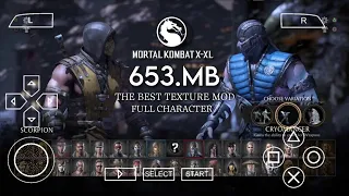 MORTAL KOMBAT X-XL PPSSPP Android Mod Mortal Kombat Unchained | Gameplay