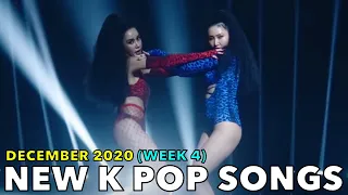 NEW K POP SONGS (DECEMBER 2020 - WEEK 4)