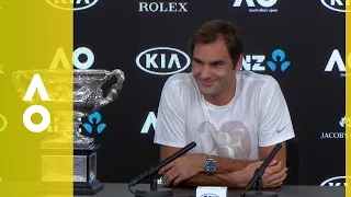 Roger Federer press conference (F) | Australian Open 2018