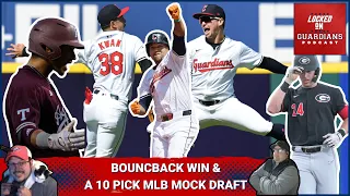 MLB Mock Draft on NFL Draft Night and Cleveland Guardians Bounce Back vs. Red Sox