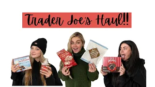 VLOGMAS DAY 2: Trader Joe's Haul With The Arnold Sisters