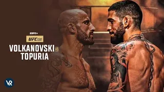 Volkanovski VS Topuria | UFC 298