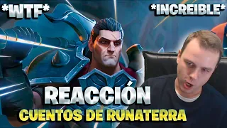 REACCIÓN A CUENTOS DE RUNATERRA "TRAS LA VICTORIA" - *INCREIBLE* AHRRE - LEAGUE OF LEGENDS-