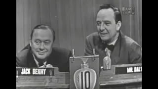 What's My Line - Jack Benny