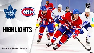 NHL Exhibition Highlights | Maple Leafs @ Canadiens 07/28/20