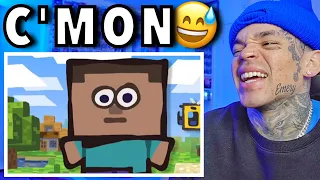 The Ultimate "Minecraft" Recap Cartoon | Cas van de Pol [reaction]