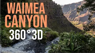 WAIMEA CANYON Kauai in 360 3D!