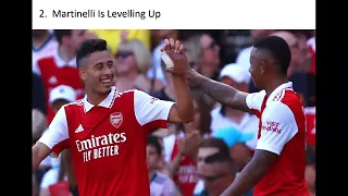 Arsenal vs Leicester City review analysis 2022. 5 things learned from the weekend