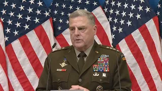 Pentagon Officials Hold Press Conference on Ukraine & Russia I LIVE