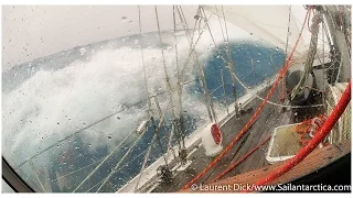 Crossing the Drake Passage by sailboat