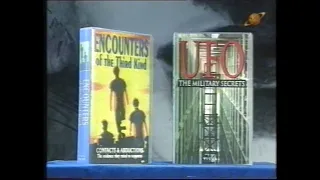 UFOs: Commercial for VHS cassettes "Encounters of the Third Kind" and "UFO - The Military Secrets"