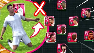 CRISTIANO RONALDO CONTRA UM TIME ICONIC NO PES 2021 MOBILE