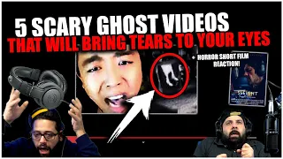 5 SCARY GHOST Videos That Will Bring TEARS To Your CACA + Sleight | Horror Short Film *REACTION!!