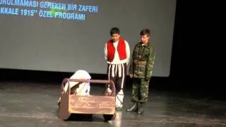 GÖKCAN KOLEJİ - 18 MART ÇANAKKALE GÖSTERİSİ - ŞEHİT MEKTUBU