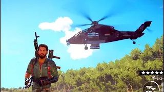 Just Cause 3 Rampage with Rico Most Wanted 5 Star LvL PC Gameplay Ultra Settings