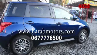 TOYOTA IST 2003 MODEL BLUE COLOUR AVAILABLE IN TANZANIA AT HARAB MOTORS 4038