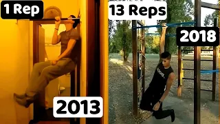 6 YEARS One Arm Pull Up Transformation (2013 - 2018)