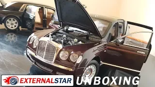 Unboxing of a SUPER-RARE $400 1:18 Bentley State Limousine + review