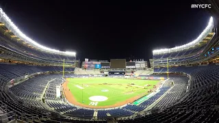 NYCFC vs. Red Bulls Timelapse at Yankee Stadium | 08.06.17