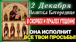 2 ДЕКАБРЯ ПРАЗДНИК ИКОНЫ БОГОРОДИЦЫ В СКОРБЕХ И ПЕЧАЛЕХ УТЕШЕНИЕ. Обязательно прочти эту молитву