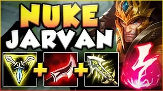 WTF...ONE JARVAN COMBO DID HOW MUCH DAMAGE?? NUKE JARVAN SEASON 8 TOP GAMEPLAY! - League of Legends