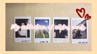 My collection of instax cards/ Моя коллекция instax-карточек