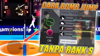 CARA BOMB JUMP TANPA RANK S 🔥 The Spike Volleyball