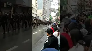 Brazilian March in Day of Independence.