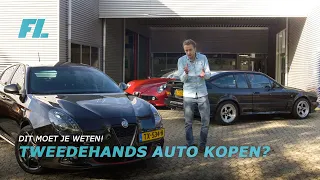 TWEEDEHANDS AUTO KOPEN? - DIT MOET JE WETEN!