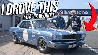 I Got To Drive A 60 Year Old Ford Mustang Race Car!!!