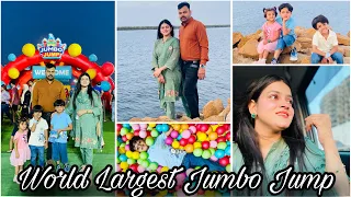 Explore World largest Jumbo Jump || Family time is a Golden time || Diamond Farhan ||