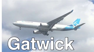 London Gatwick Airport Plane Spotting Arrivals and Departures 29th July 2019